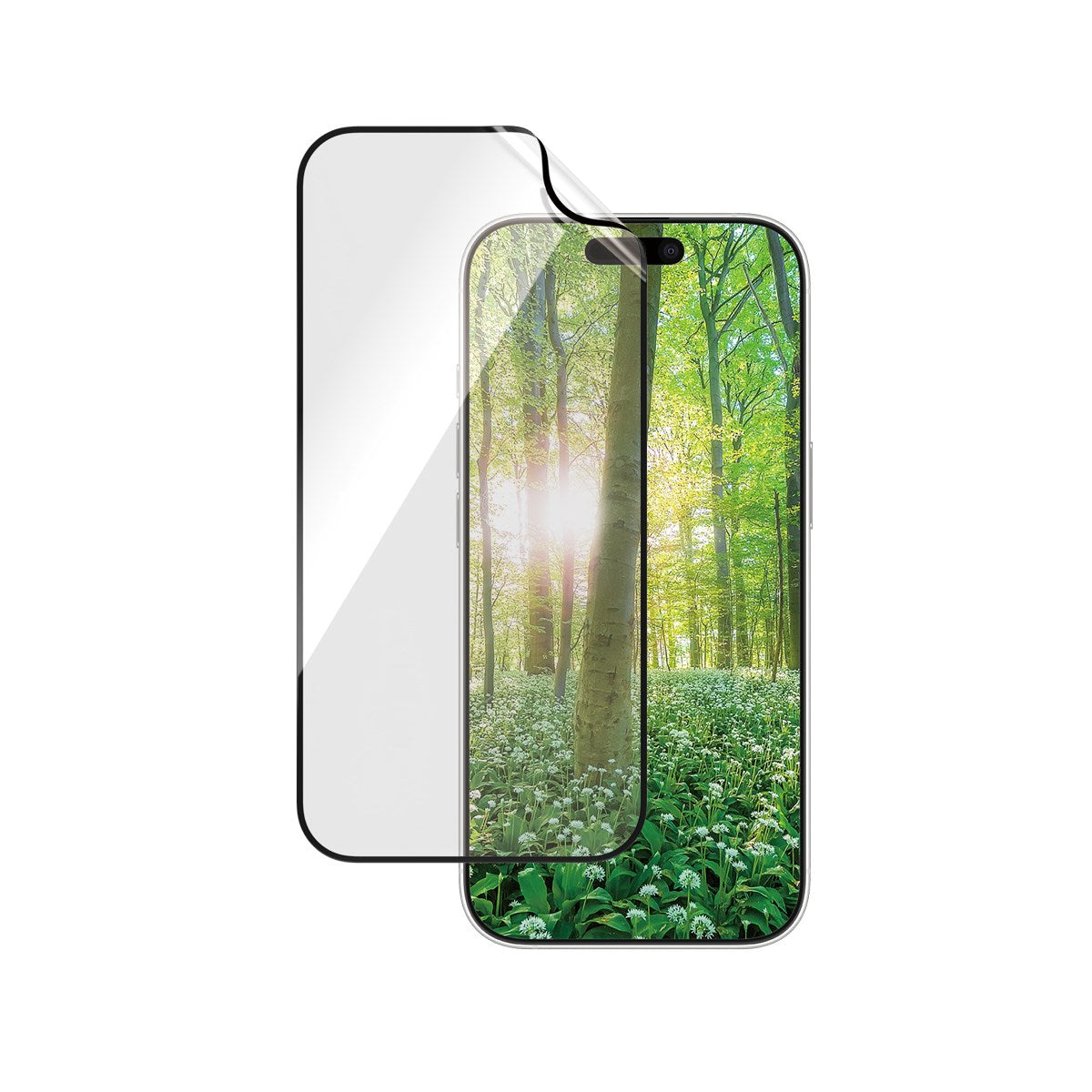PanzerGlass® Eco MATRIX Displayschutz iPhone 16 Pro | Ultra-Wide Fit
